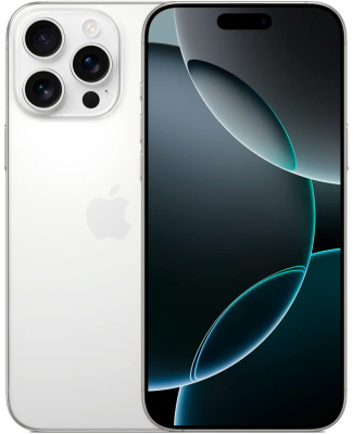 iPhone 16 Pro Max Новый ESim White Titanium 256gb