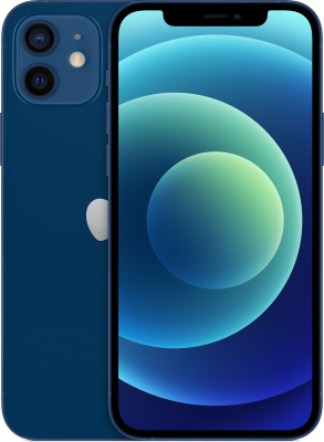 iPhone 12 б/у Состояние Удовлетворительный Blue 64gb