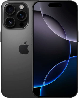 iPhone 16 Pro Новый 2Sim Black Titanium 128gb